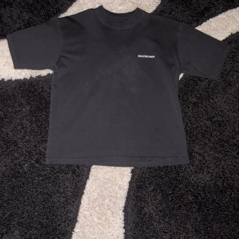 Balenciaga Black Men's T-Shirt